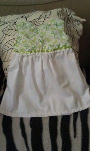 vestido para niñas con tirantes