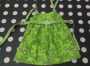 vestido para niña