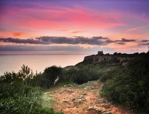 Viajar a Italia atardecer