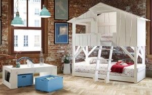 cama cabaña para niños
