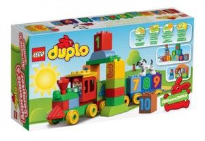 lego duplo para aprender los números