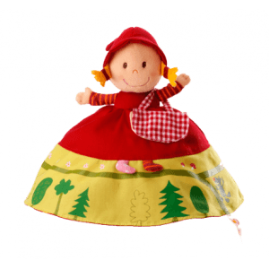 marioneta caperucita roja reversible
